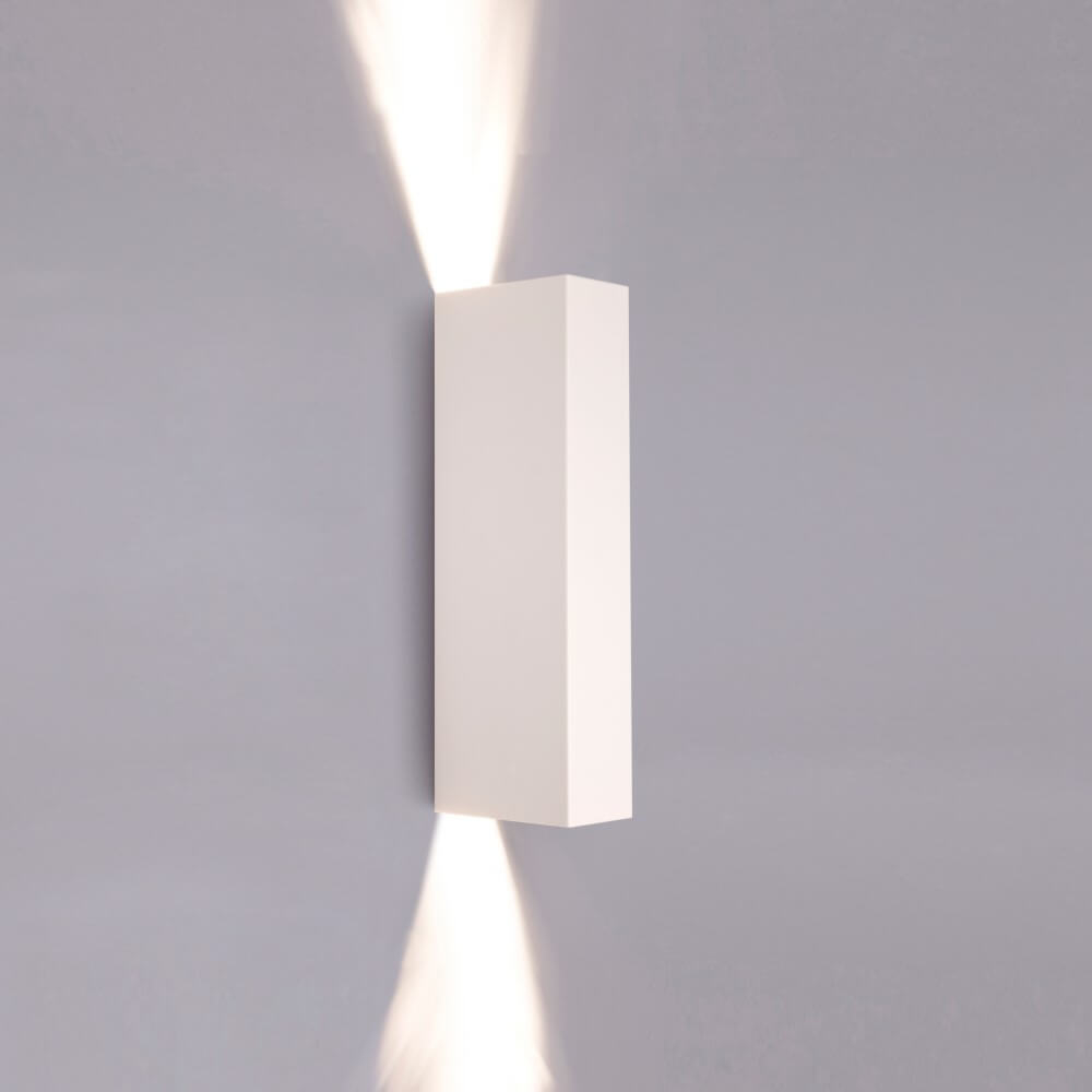 Spot mural étroit Malmo blanc