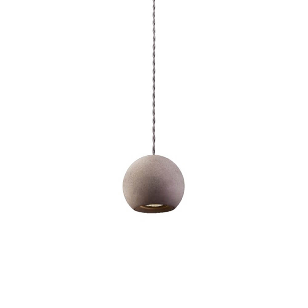 Lampe à suspension en béton Geometric Ø 12,5 cm