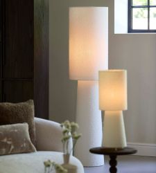 Lampes au sol rustiques