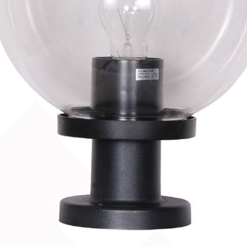 Lampe de jardin Globe Bolano 33cm. Transparent Techno 8716803501355