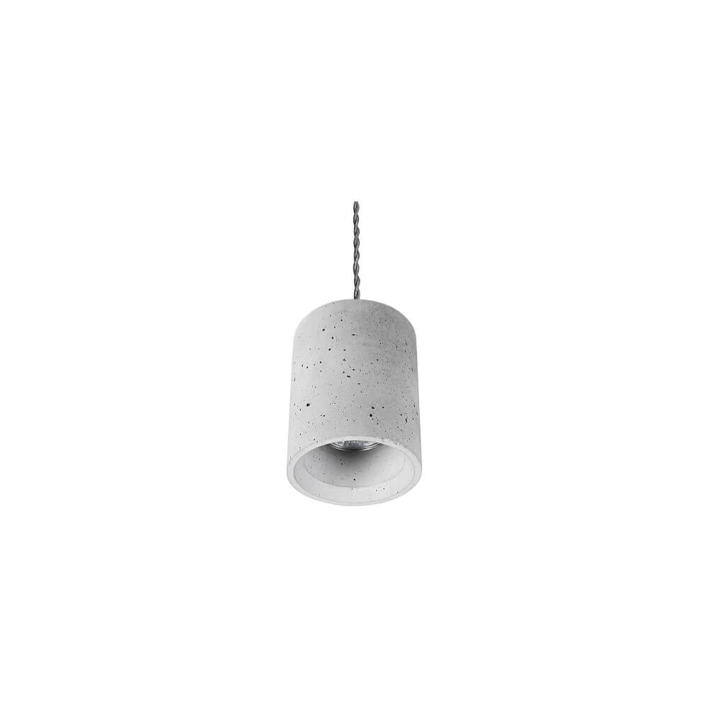 Lampe à suspension en béton Shy Ø9cm