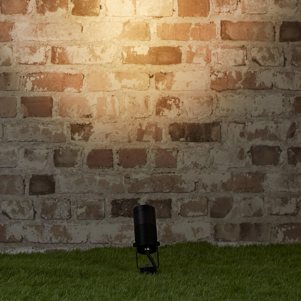 Lampe sur pied Spyk noir Outlight