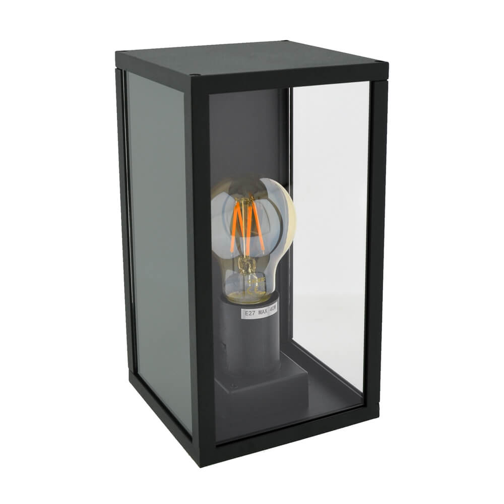 Lampe d'extérieur noire Norway