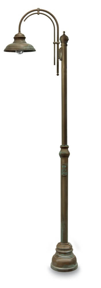 Lampe sur pied Mill M - laiton vieilli