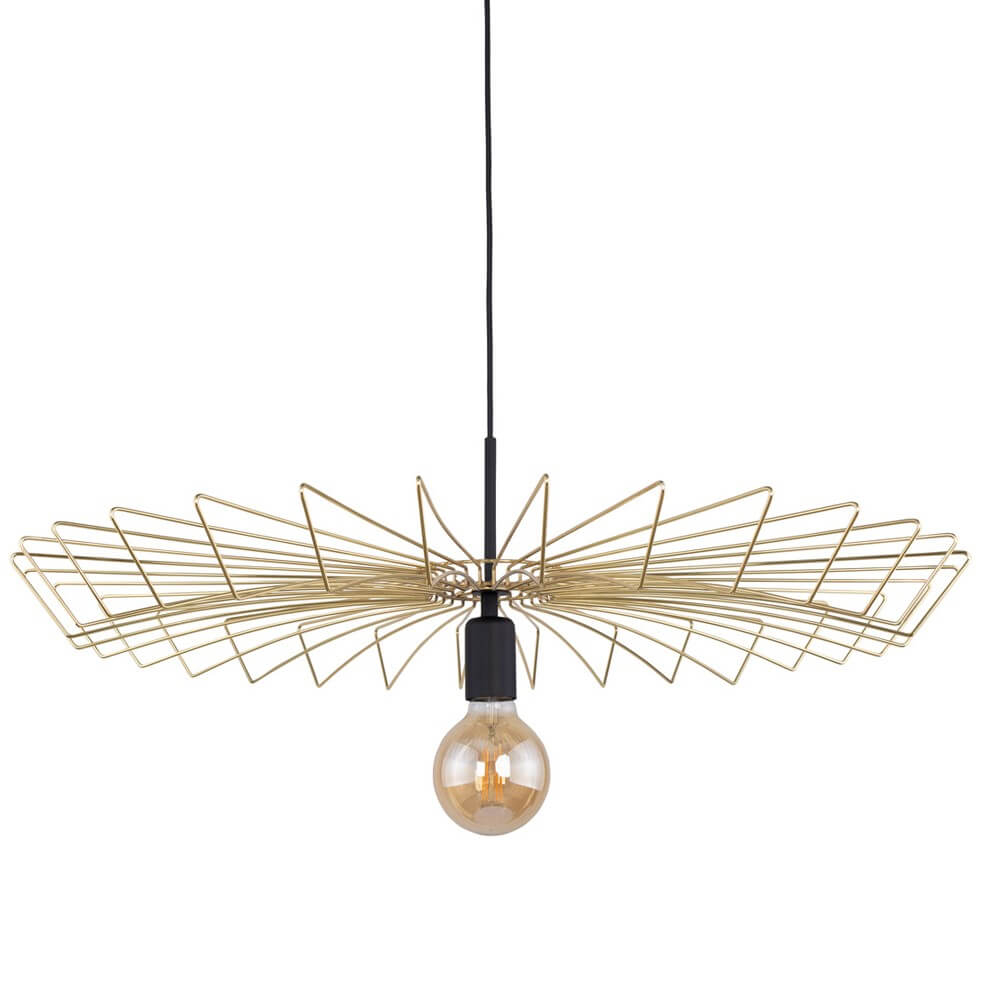 Lampe fil doré Umbrella Ø78cm