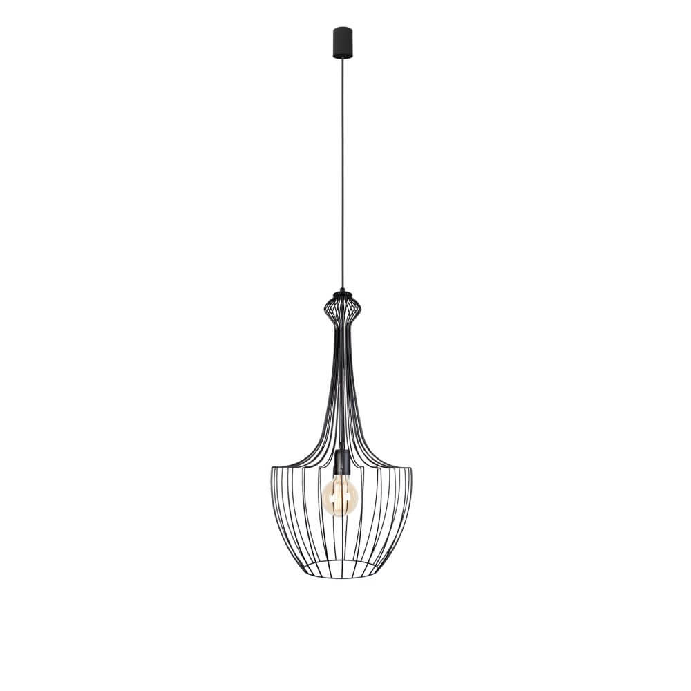 Lampe à fil noir Luksor Ø 37 cm Nowodvorski 5903139885195