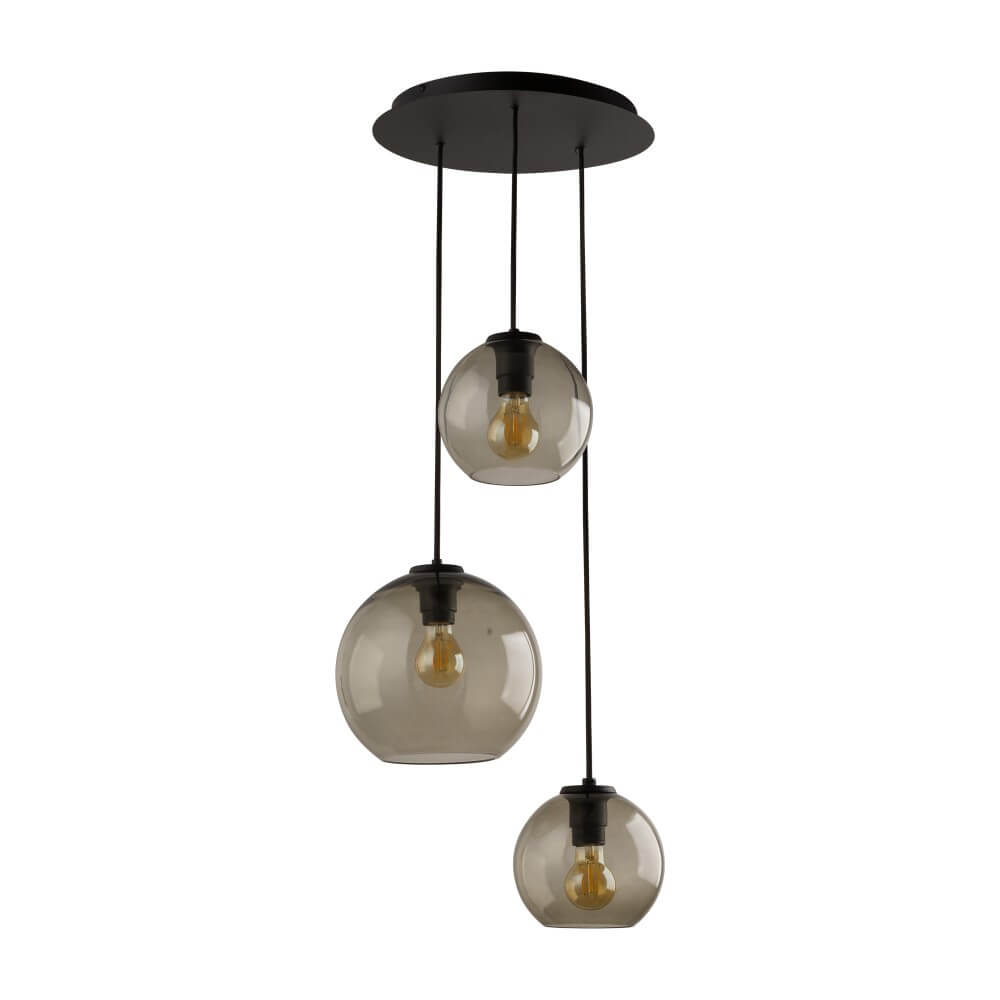 Lampe suspendue en verre à 3 lumières Vetro Nowodvorski 5903139764193
