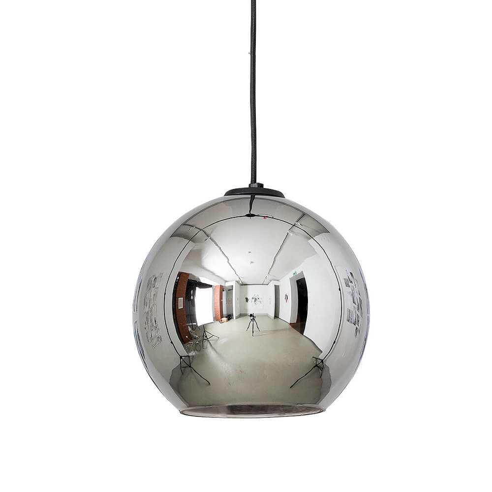 Lampe suspension en verre Polaris Ø 25cm